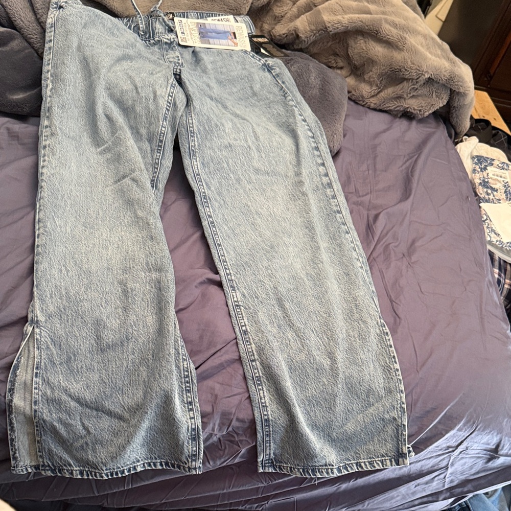 Light Blue women’s Relaxed flar Jeans